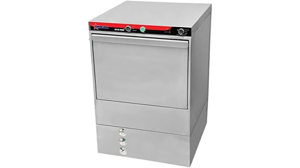 high temp commercial dishwasher