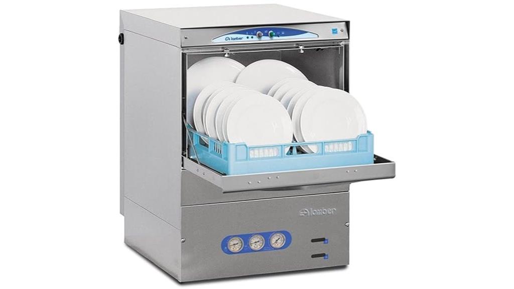 high temp undercounter dishwasher