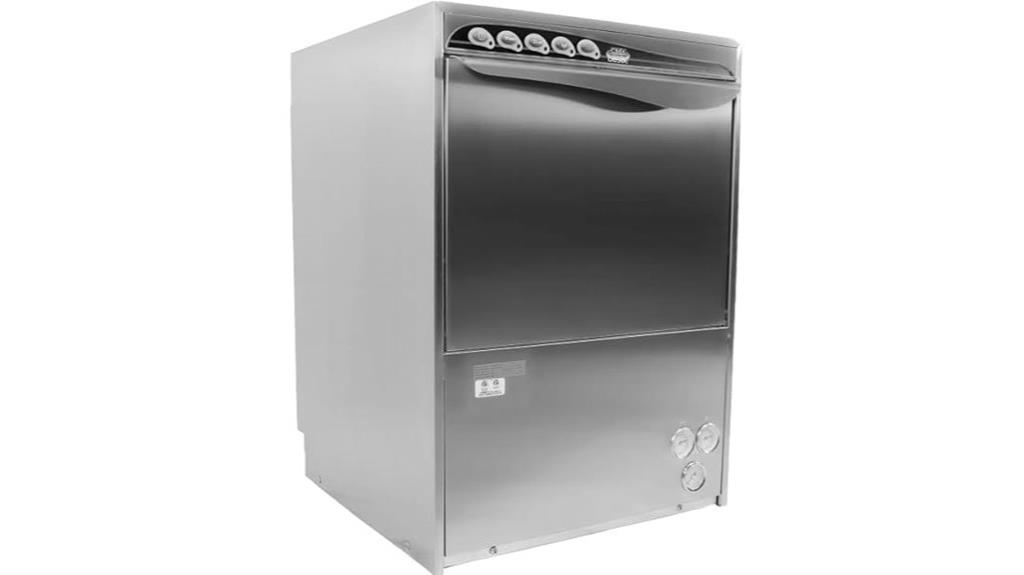 high temperature undercounter dishwasher