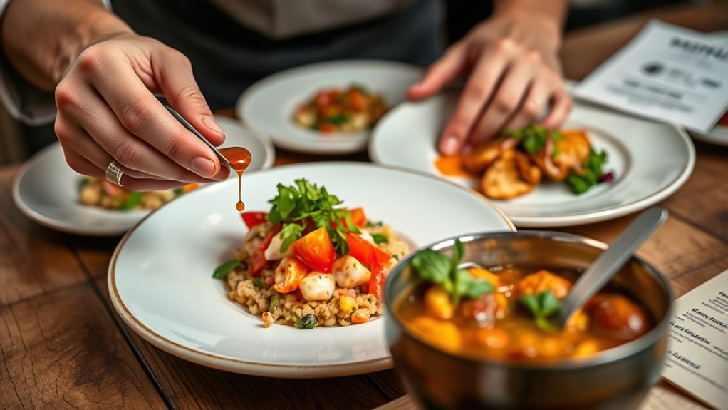 highlight unique menu items