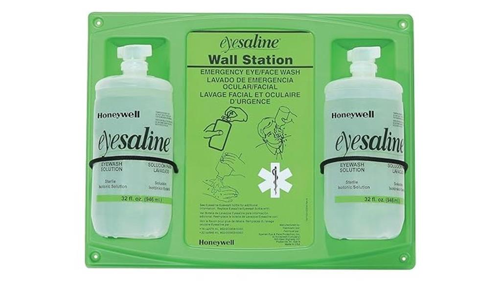 honeywell wall eye wash