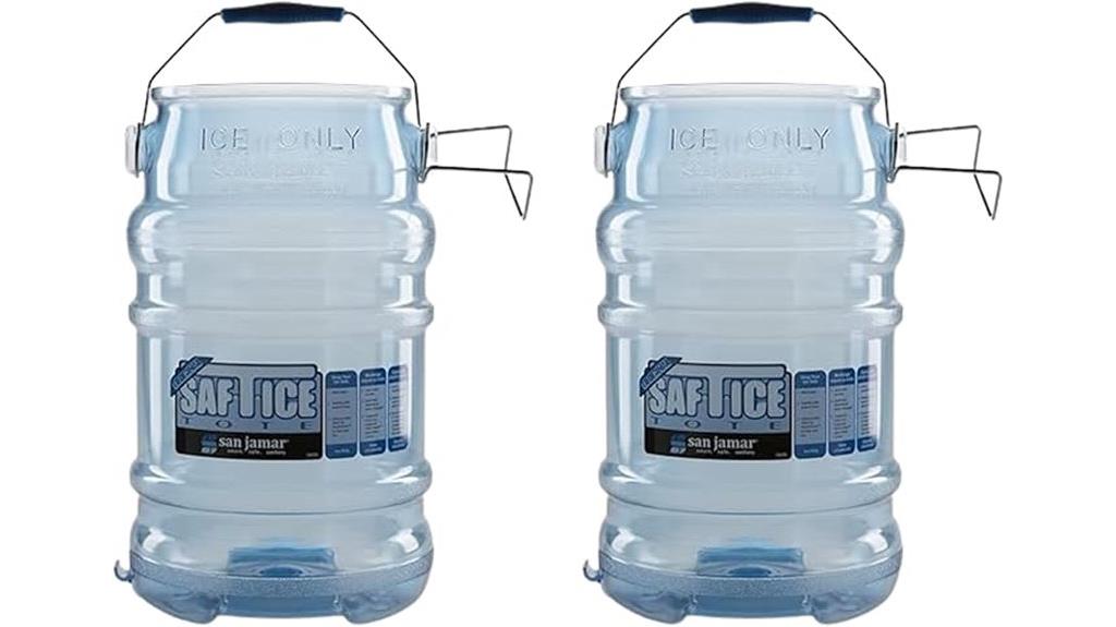 ice tote with hanger