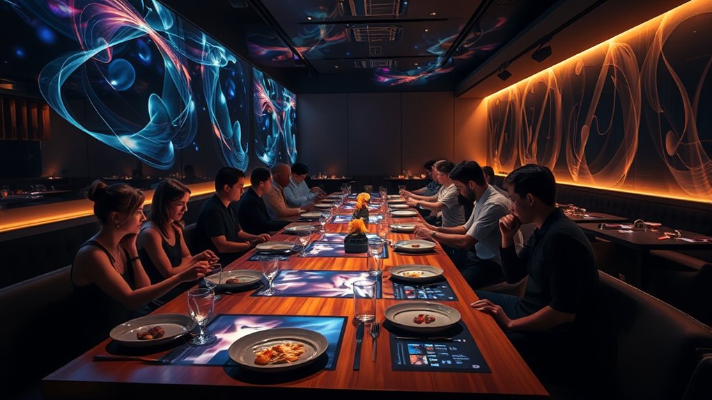 immersive interactive dining experiences