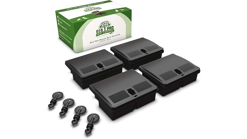 indoor outdoor mouse bait stations