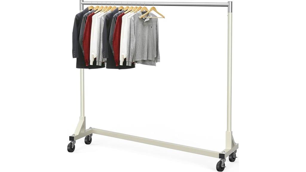 industrial grade garment rack