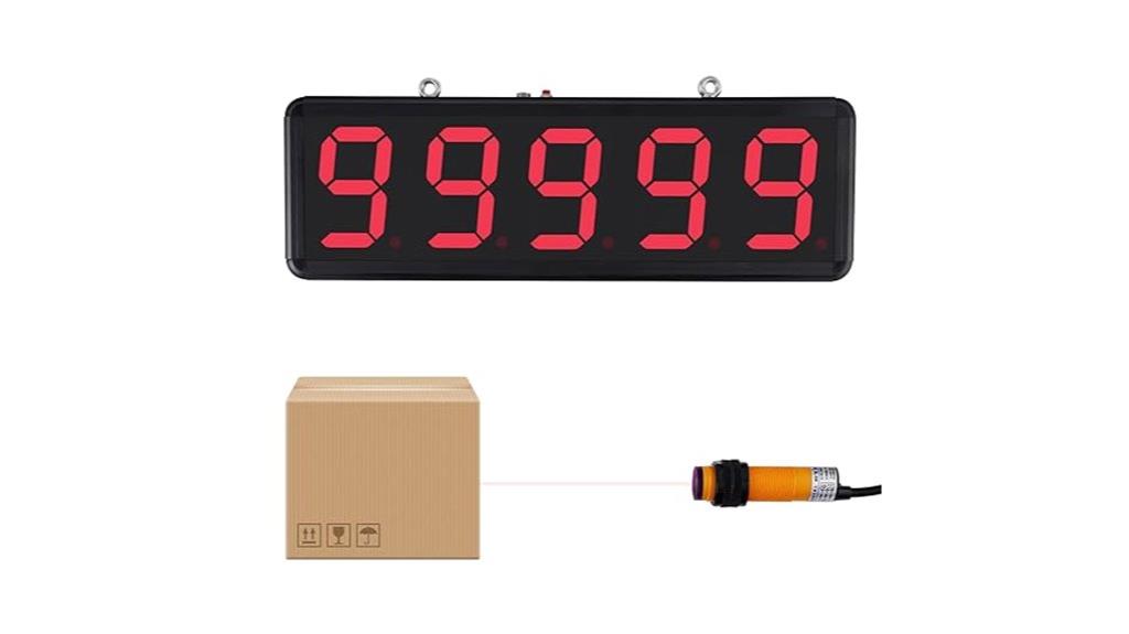 infrared counter for manufacturing