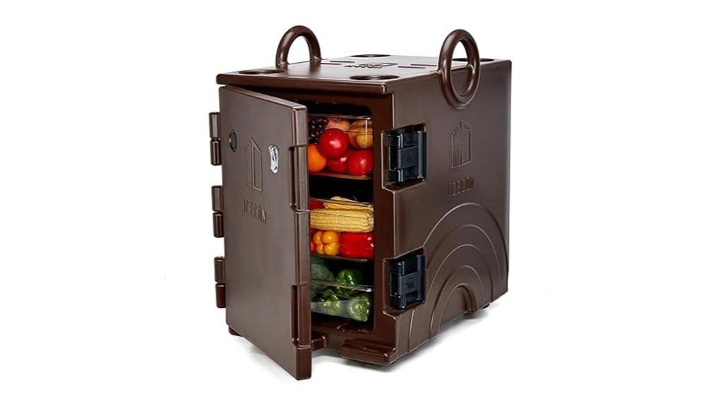 insulated catering food carrier