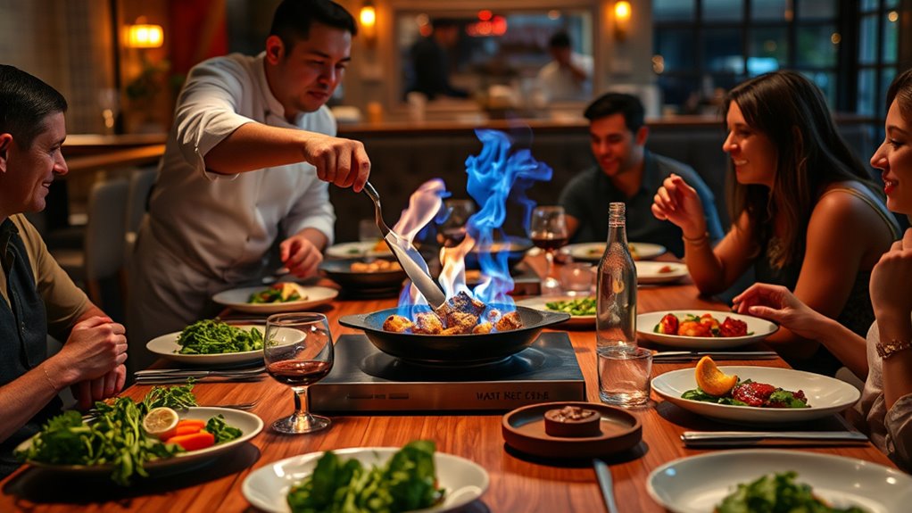interactive culinary immersive experience