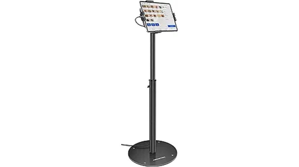 ipad kiosk floor stand