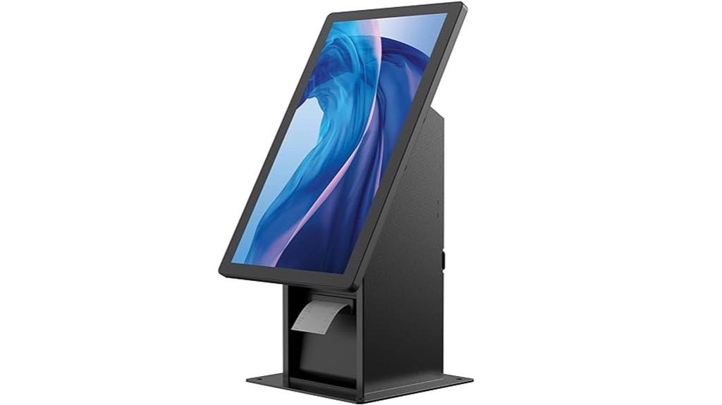 kiosk pos with compartments