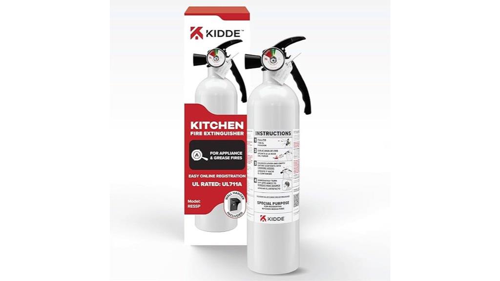 kitchen fire safety extinguisher