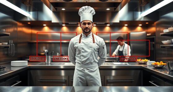 kitchen staff hierarchy structure