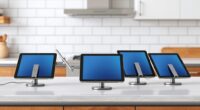 kitchen tablet mount options
