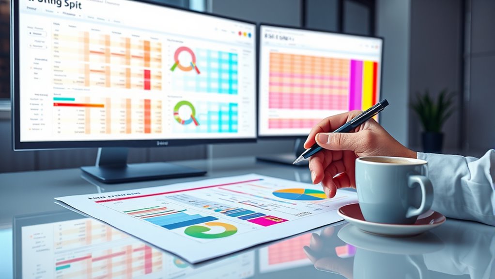 kpi tracking template design