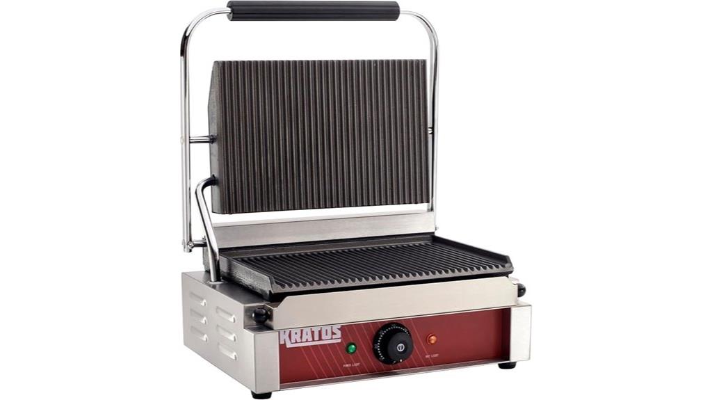 kratos electric panini grill