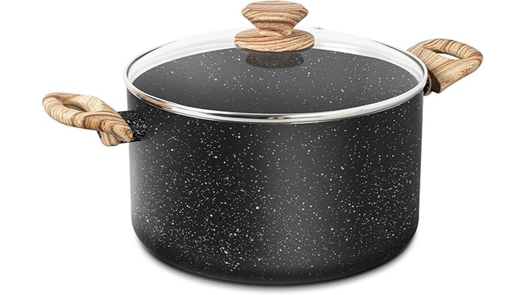 large 6 quart stock pot