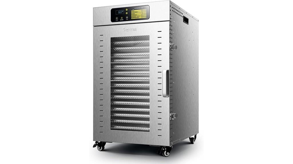 large capacity food dehydrator