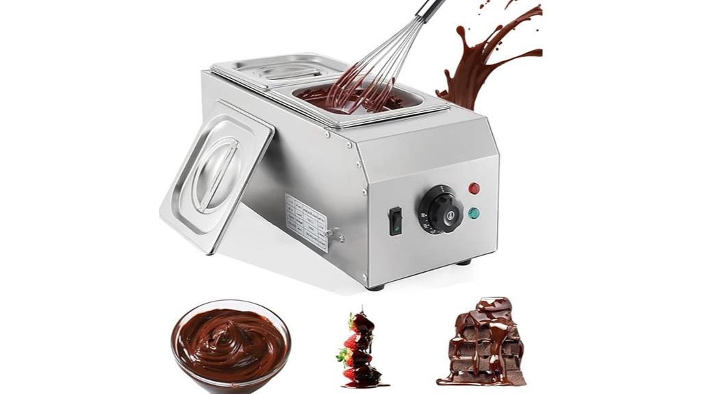 large commercial chocolate warmer