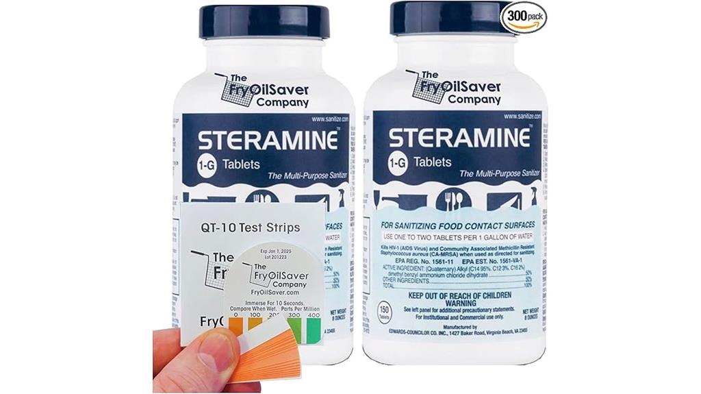 large pack of sanitizer tablets