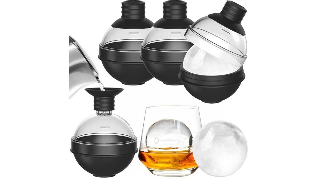 large round ice molds