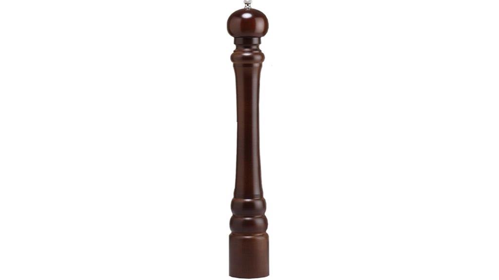 large walnut pepper mill