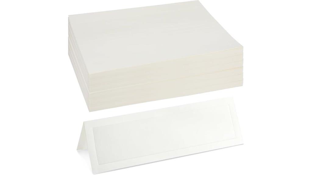 large wedding event place cards