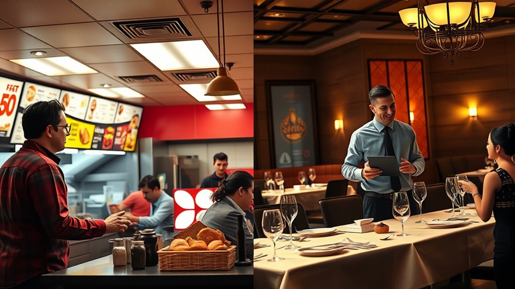 leadership styles match restaurant setting