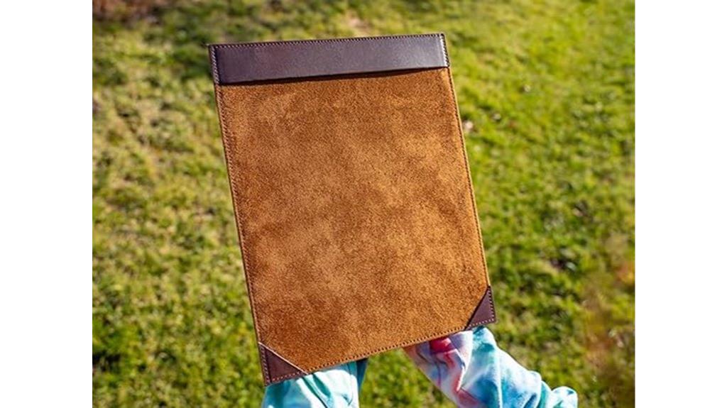 leather cover with album pages