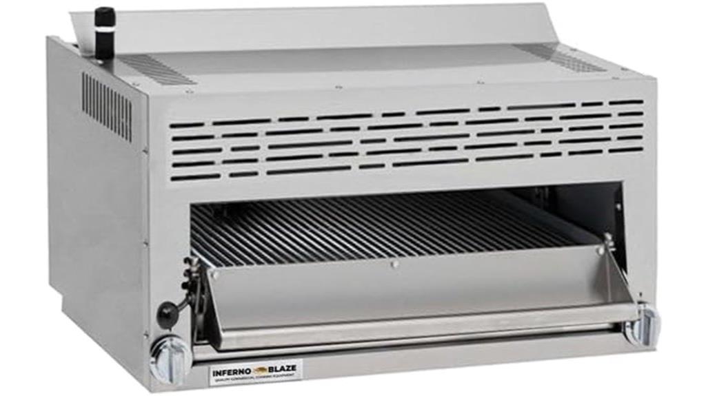 liquid propane salamander broiler
