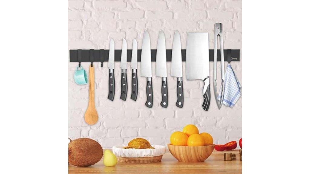 magnetic knife holder hooks