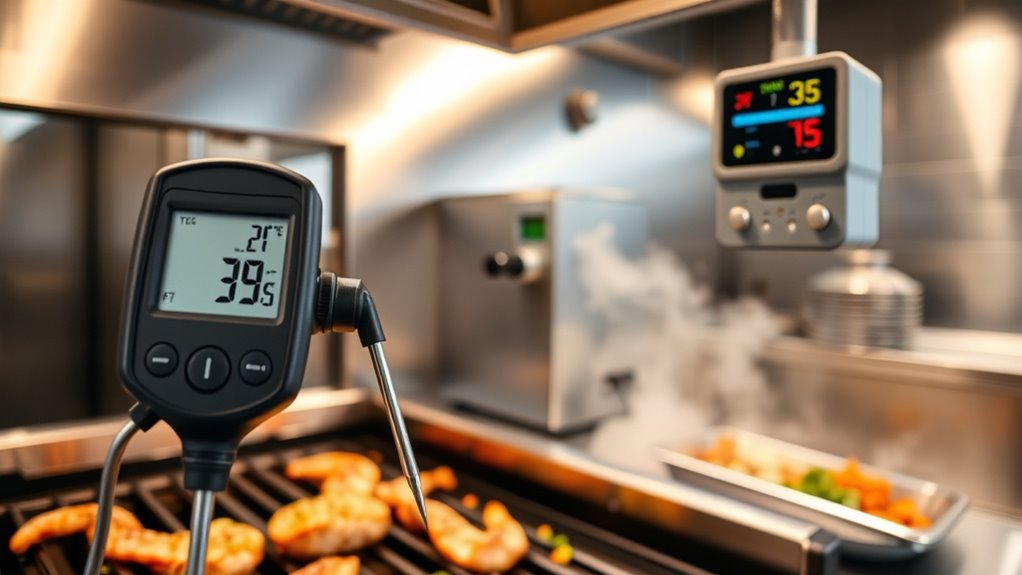 maintain safe temperature monitoring