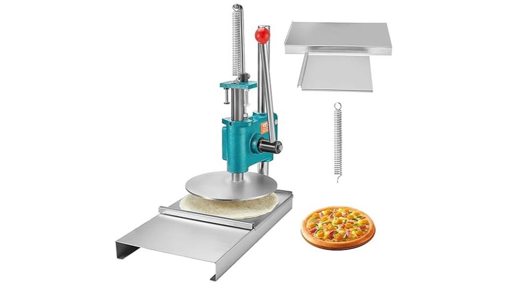 manual pizza dough press