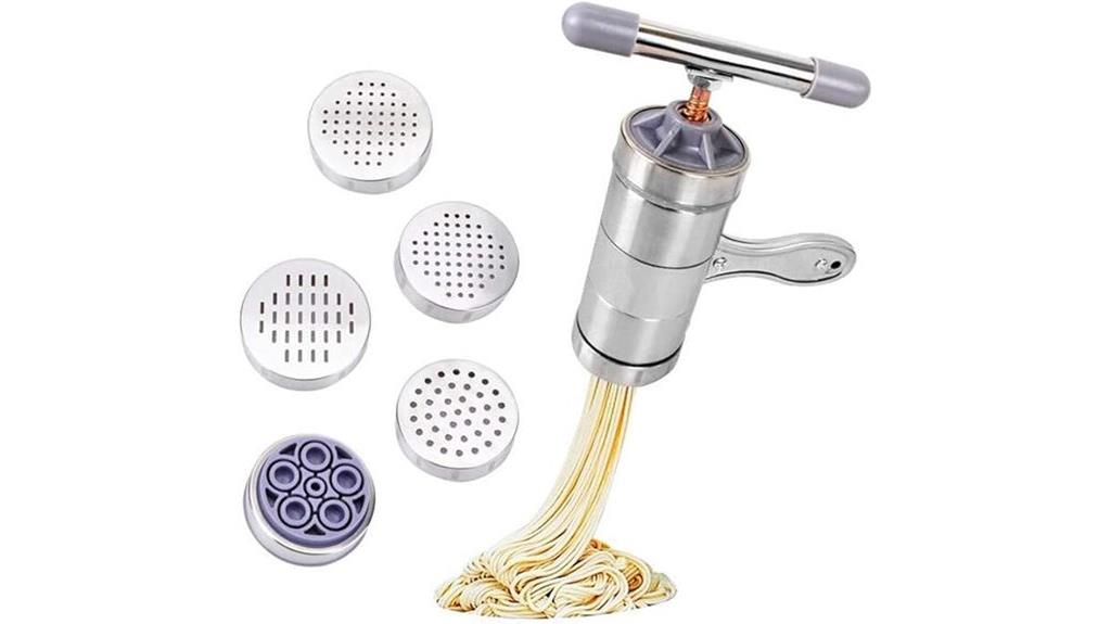 manual stainless steel pasta maker