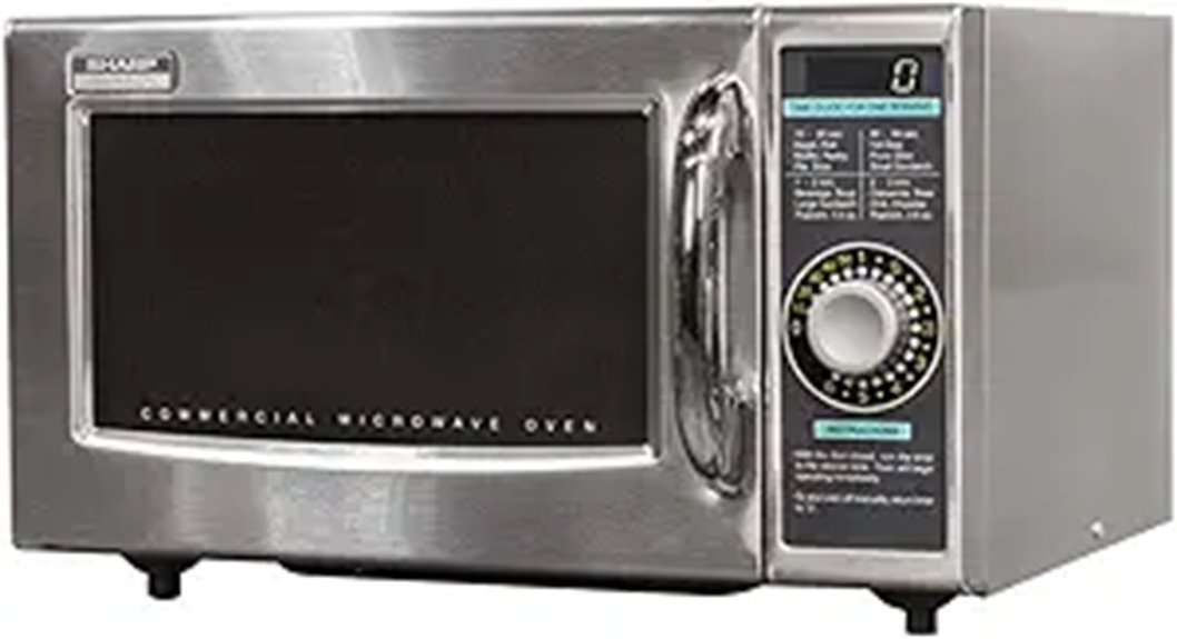 medium duty microwave with dial