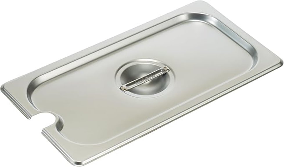 medium slotted pan cover