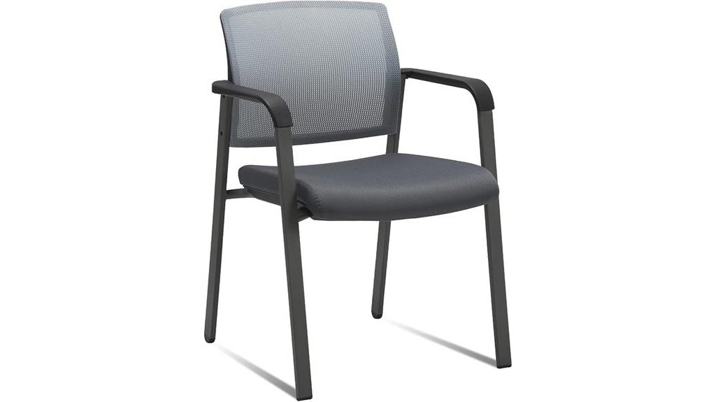 mesh back stacking chairs