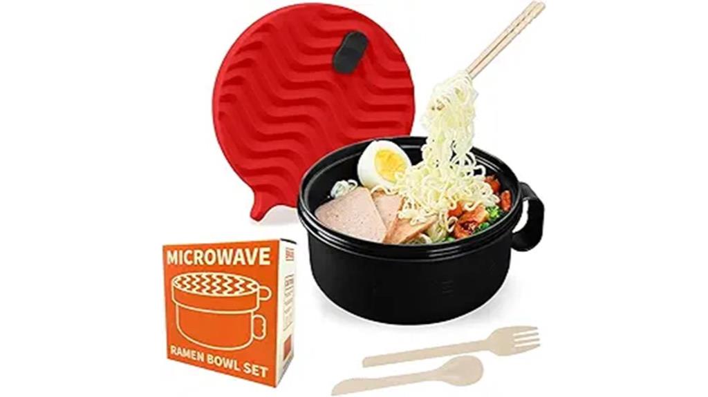 microwave bpa free ramen bowl