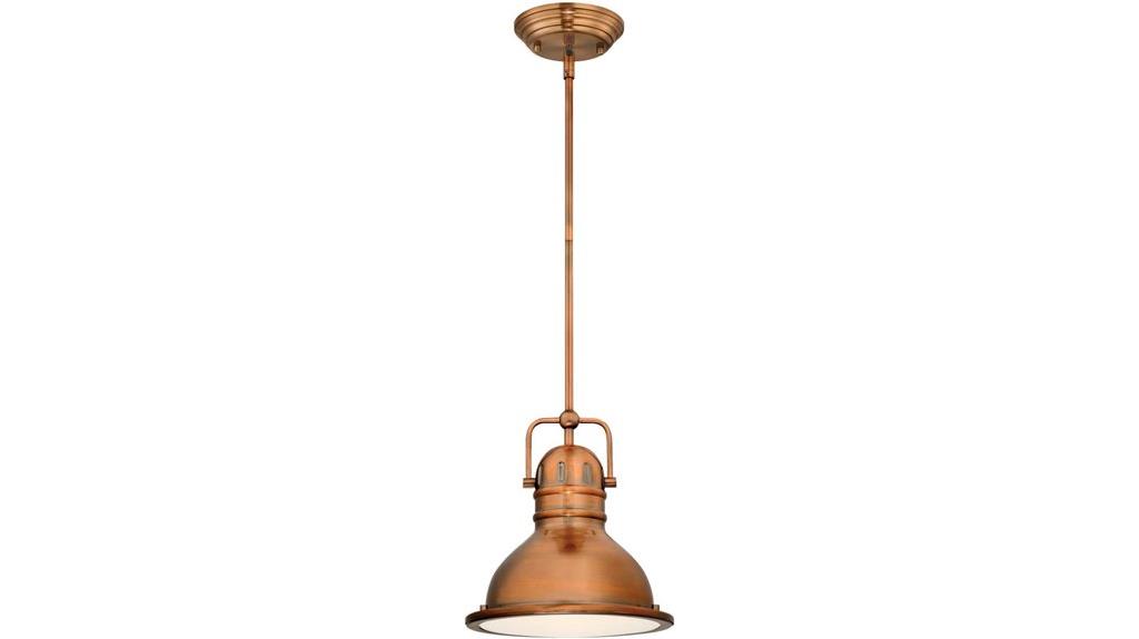 mini copper boswell pendant