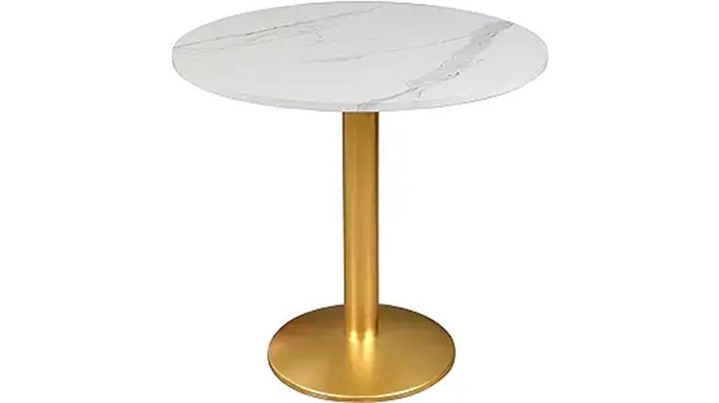 modern 30 inch faux marble