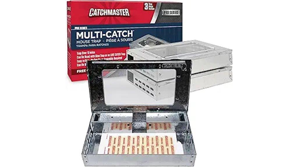 multi catch mouse trap pack