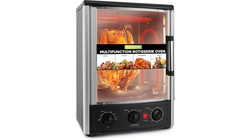 multi function rotisserie oven