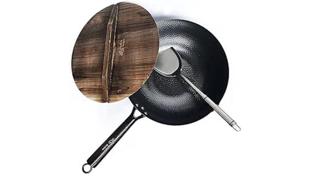 multi use carbon steel wok