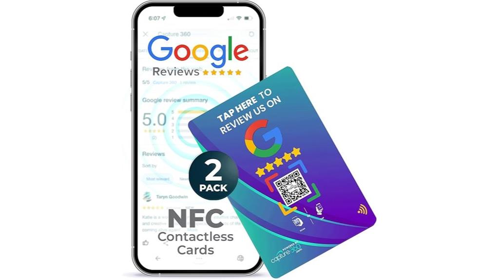 nfc qr tap card pack