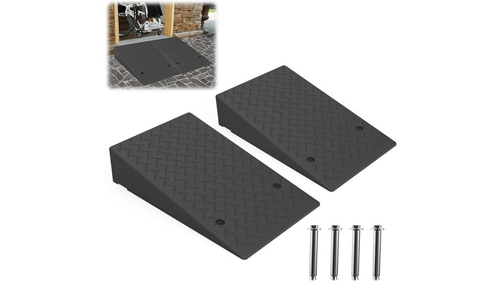 non slip wheelchair ramp set