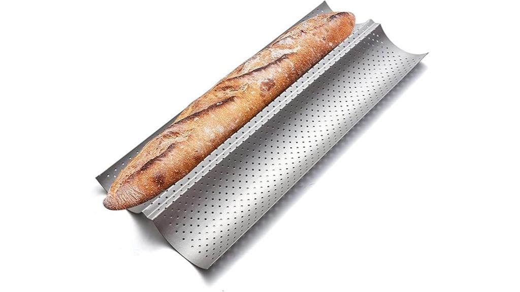nonstick french bread pans