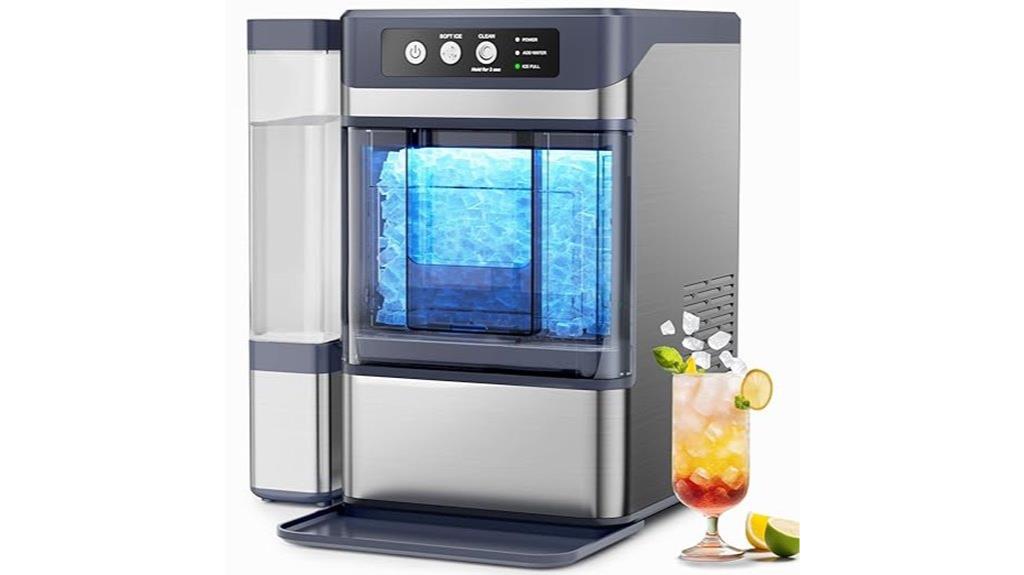 nugget ice maker capacity