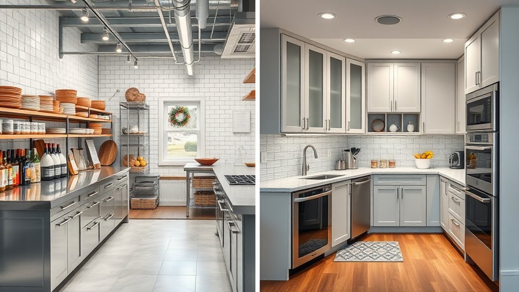 optimize kitchen space layout