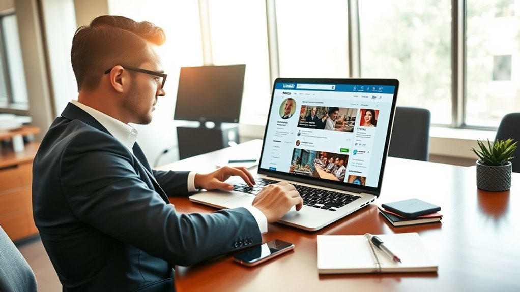 optimize linkedin catering profile