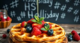 optimized food holiday hashtags