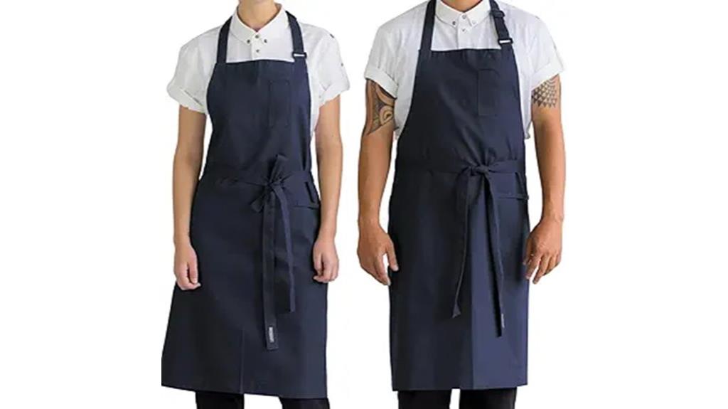 organic cotton chef apron